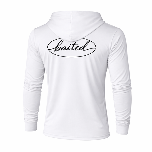 BAITED Offshore Performance Fishing Hoodie – aited logo