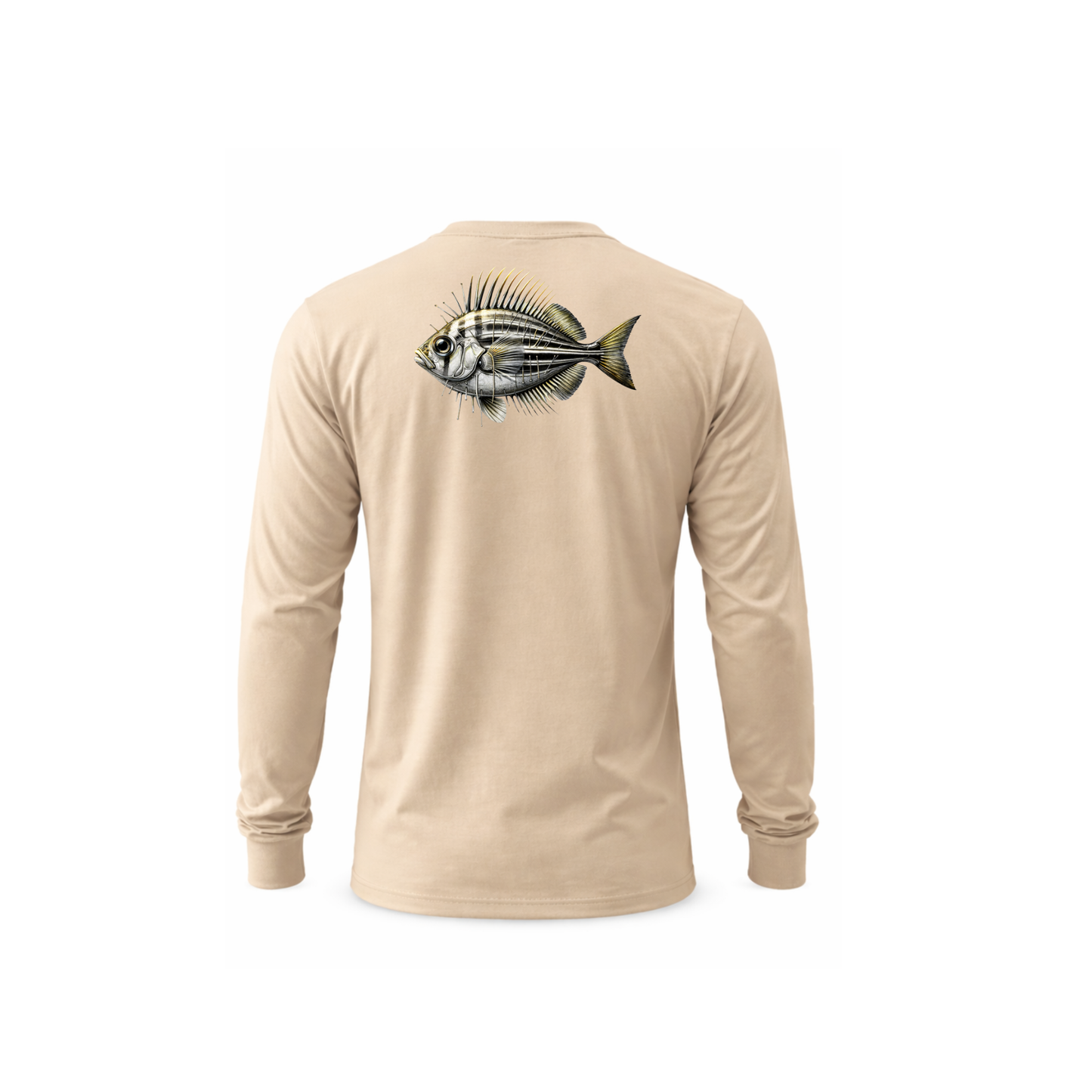 BAITED Offshore Core Long sleeve Tee - White