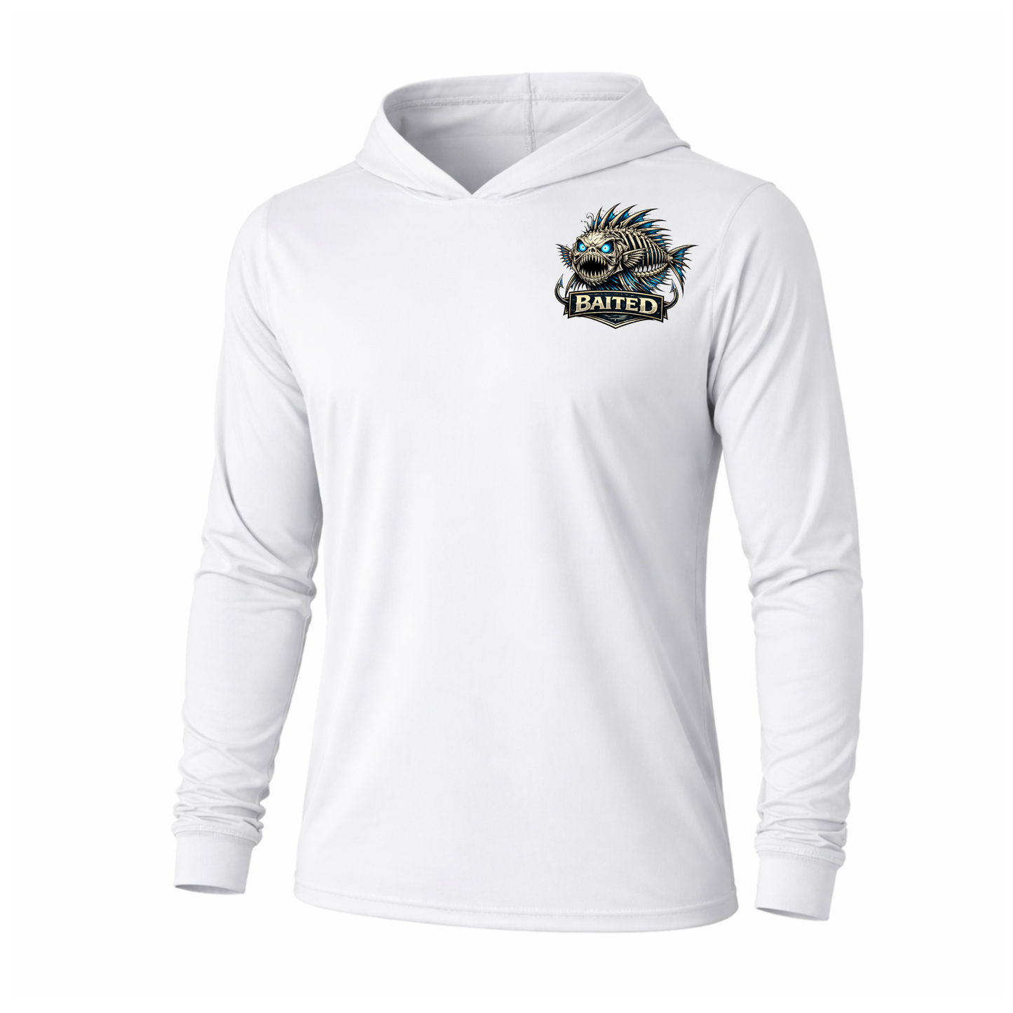 BAITED Offshore Performance Fishing Hoodie – Ghost Pin