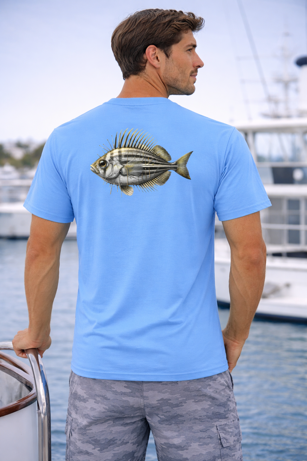 BAITED Offshore Core short sleeve Tee - White