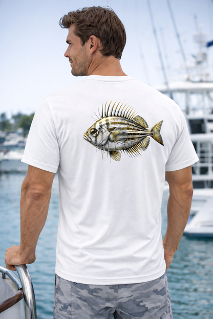 BAITED Offshore Core short sleeve Tee - White