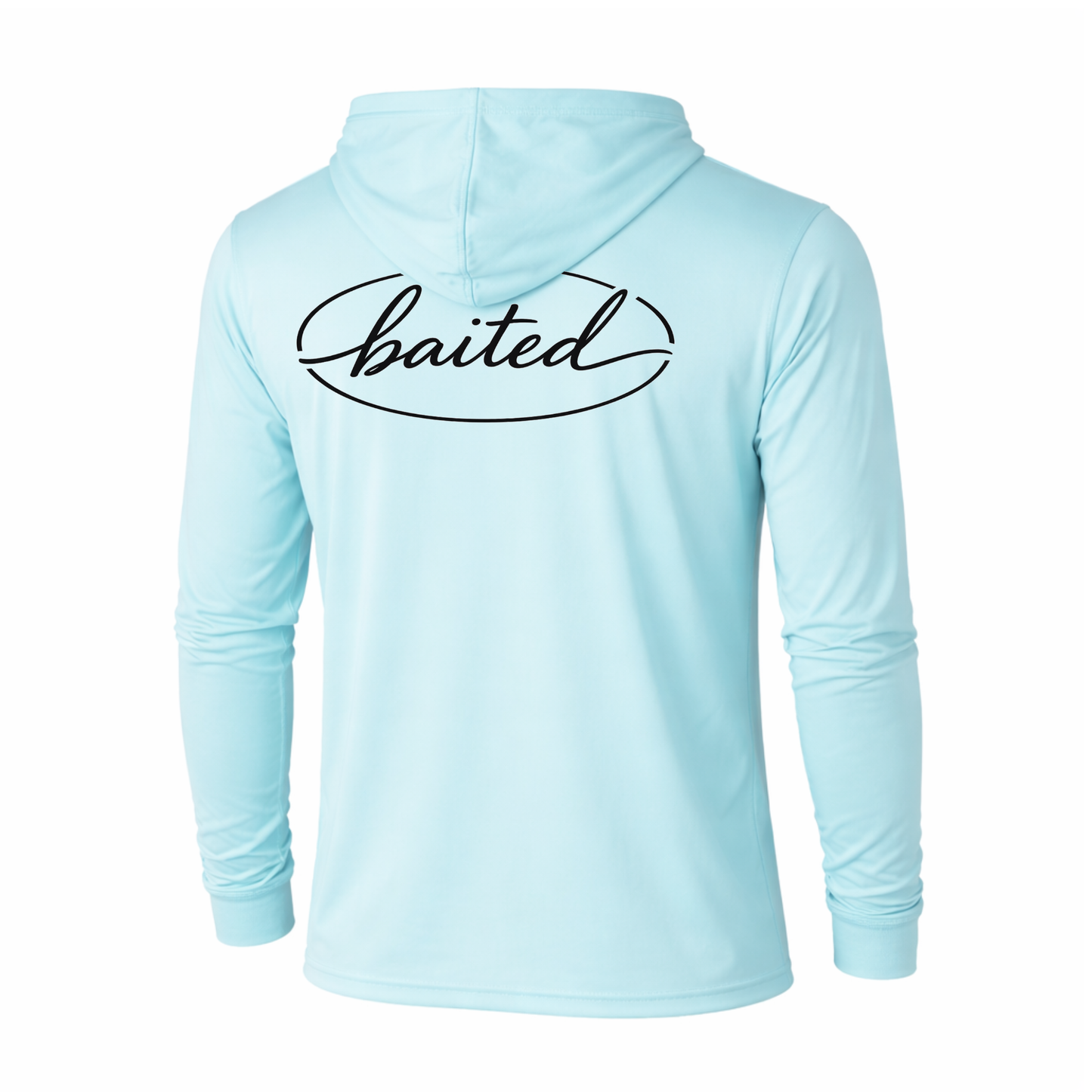 BAITED Offshore Performance Fishing Hoodie – aited logo
