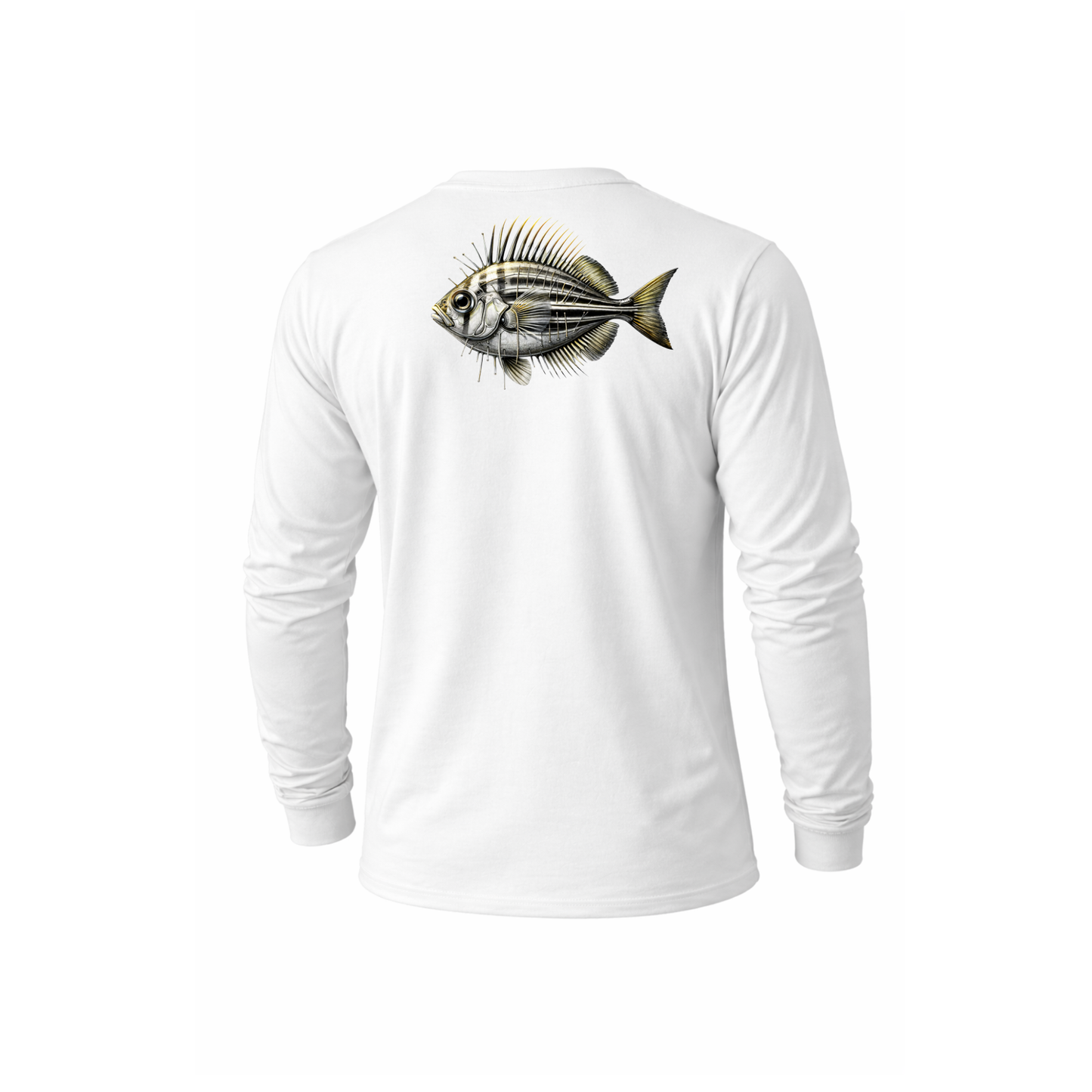 BAITED Offshore Core Long sleeve Tee - White