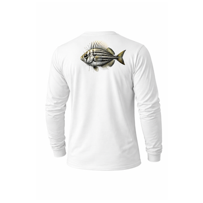 BAITED Offshore Core Long sleeve Tee - White