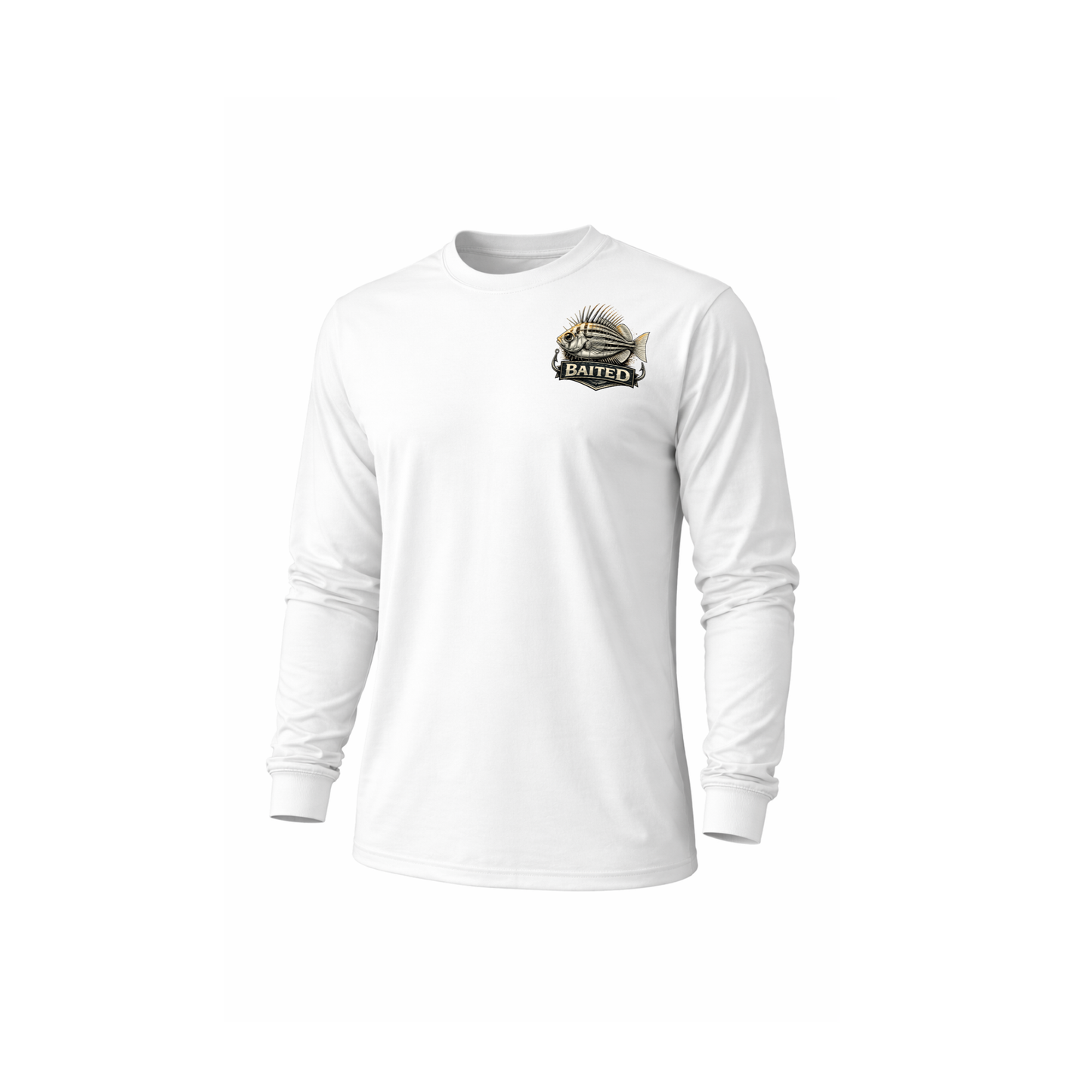 BAITED Offshore Core Long sleeve Tee - White